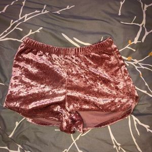 Velvet Shorts